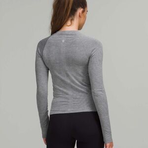 lululemon athletica Gray Long Sleeve Tee